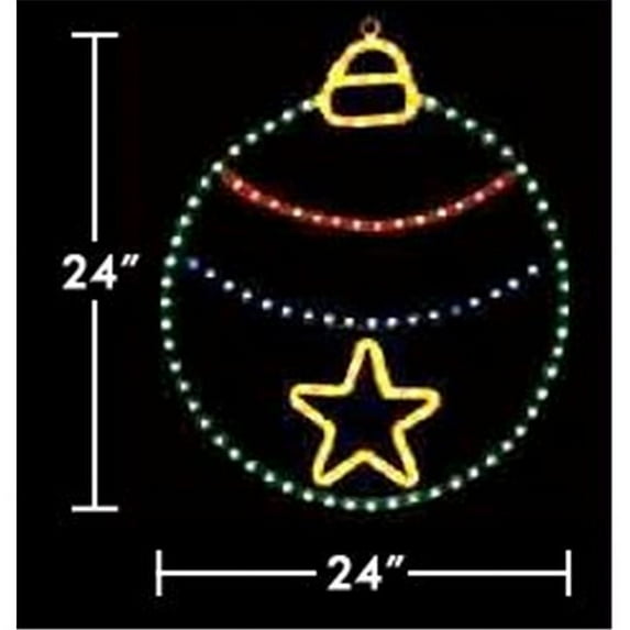 Birddog Distributing Inc. 100MO9232 24'' Star Ornament