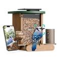 thumbnail image 1 of Birdfy Smart Bird Feeder with Camera, 1080P HD Bird Feeder Camera with AI Bird Identification, Solar Powered, Motion Detection & Real-Time Alerts, Suet Ball Holder for Outdoor Birdwatching, 1 of 8