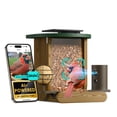 thumbnail image 1 of Birdfy Smart Bird Feeder with Camera, 1080P HD Bird Feeder Camera with AI Bird Identification, Solar Powered, Motion Detection & Real-Time Alerts, Suet Ball Holder for Outdoor Birdwatching, 1 of 9