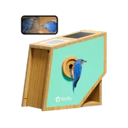 Birdfy Smart Bird Houses for Outside Solar Powered, 1080P HD Live View Bird House with Camera, Perfect Viewing Bird Nesting and Hatching, Bird Feeder with Camera for Most Birds