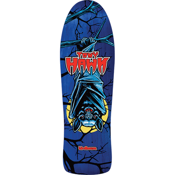 Birdhouse Hawk Bat Shaped Skateboard Deck 10.25x32.75