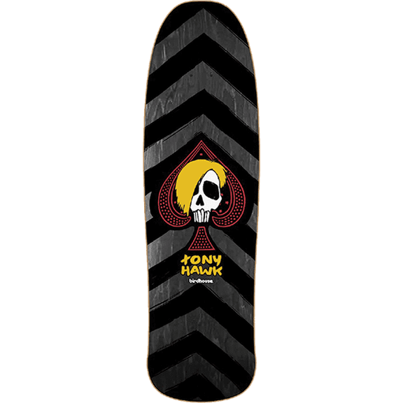 Birdhouse Hawk Mcsqueeb Shaped Skateboard Deck 9.37x32