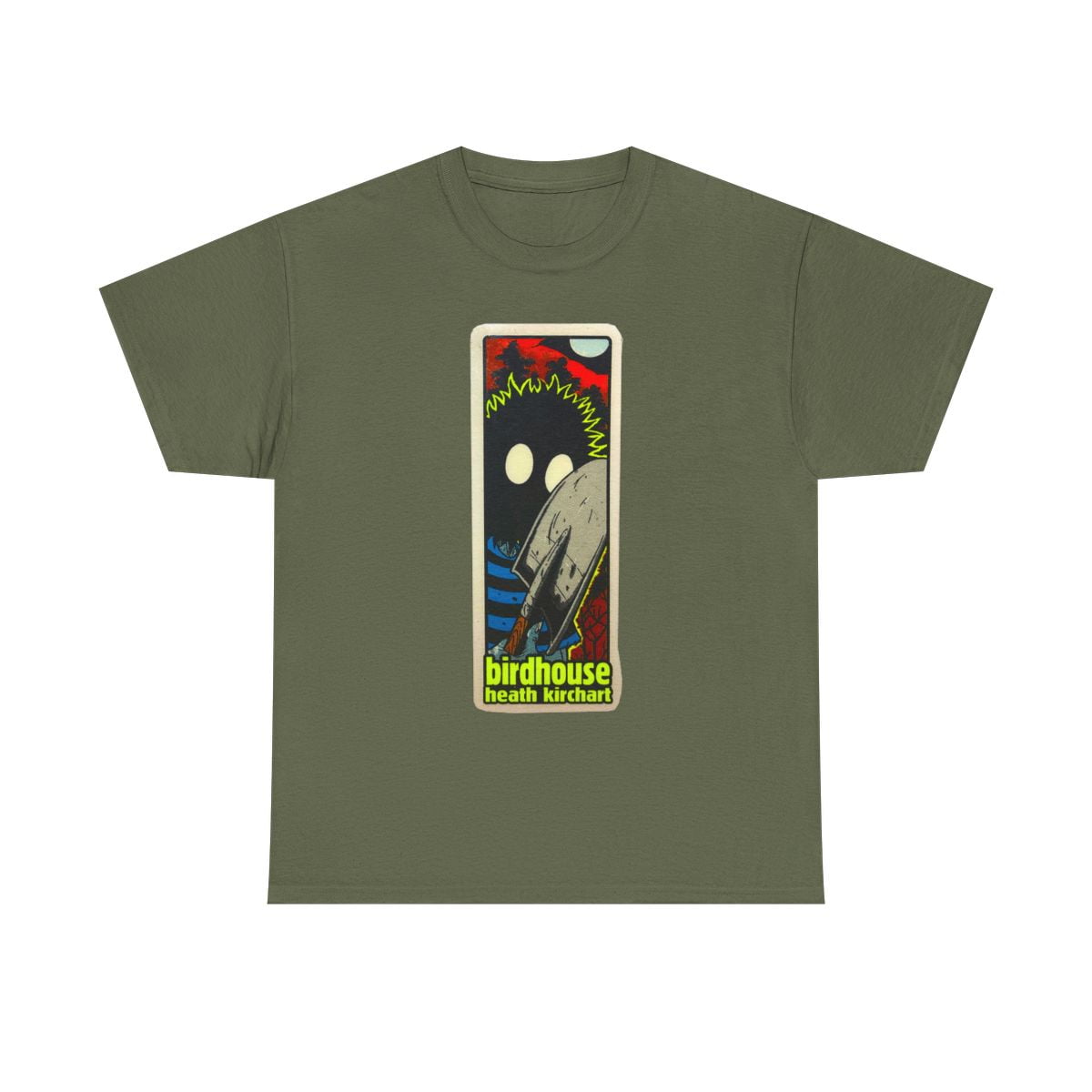 Birdhouse Kirchart Skateboarding Vintage Retro 90s Skate T Shirt