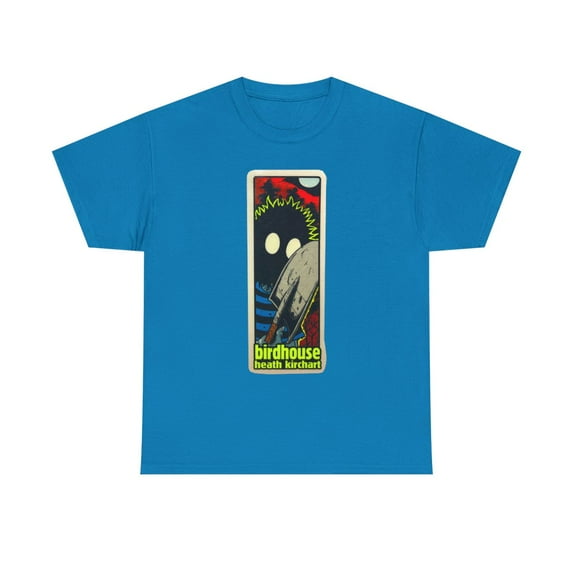 Birdhouse Kirchart Skateboarding Vintage Retro 90s Skate T Shirt Design - Sapphire / L