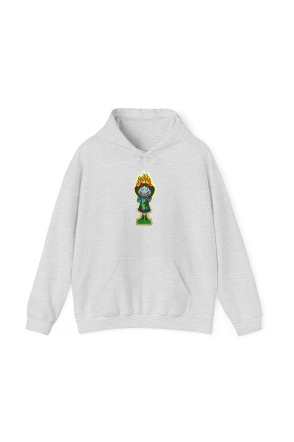 Birdhouse Klein Skateboarding Vintage Retro 90s Skate Hoodie Design - 5XL / Ash