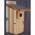 thumbnail image 1 of Birdhouse "Marigold" - Wood Nesting Box - Sneak-A-Peek Window, 1 of 2
