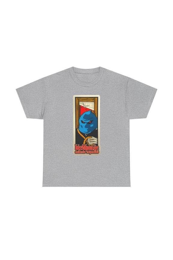 Birdhouse Reynolds Skateboarding Vintage Retro 90s Skate T Shirt Design - Sport Grey / L