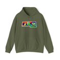 thumbnail image 1 of Birdhouse Saw Magician Skateboard 2000s Vintage Classic Rare Hoodie Print - S / Military Green, 1 of 5