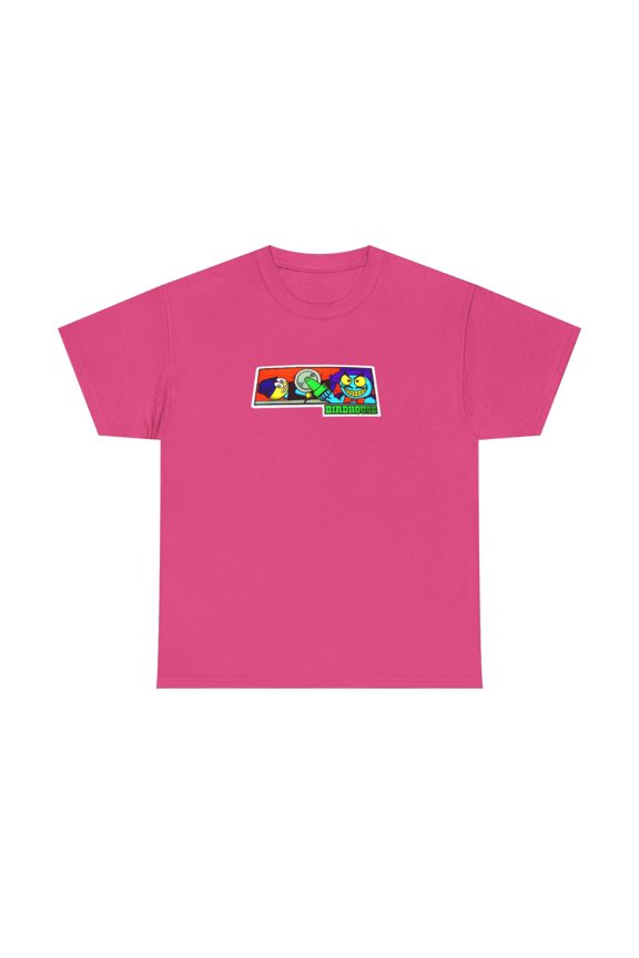 Birdhouse Saw Magician Skateboard 2000s Vintage Rare Classic T Shirt Print - Heliconia / 3XL