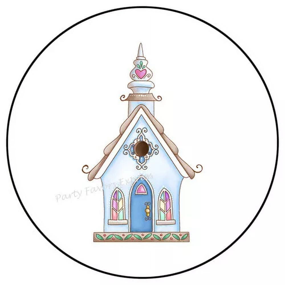 Birdhouse Sticker Party Favors Sticker Envelope Seals Labels Stickers ...