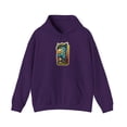thumbnail image 1 of Birdhouse Wolf Skateboarding Vintage Retro 90s Skate Hoodie Design - L / Purple, 1 of 4