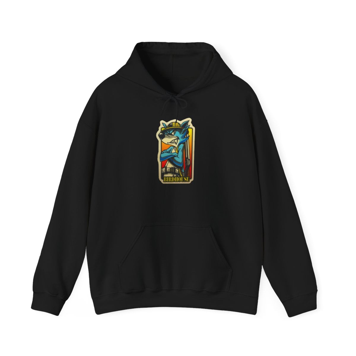 トップス 90s birdhouse Hoodie Birdhouse-Wolf-Skateboarding-