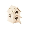 thumbnail image 1 of Birdhouses with Perch Parakeets Nest Box Bird Nesting House Breeding Box for Lovebirds Parrotlets Mating Box, 1 of 8