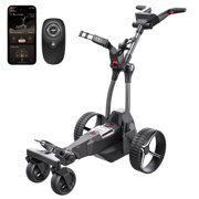 Birdie 3 Electric Golf Push Cart, 36 Hole Max Range, Dual Motor Assist, 9 Speeds, Remote Control, Foldable