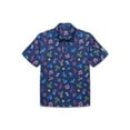 thumbnail image 1 of Birdie Bound Boys' and Big Boys Performance Matching Graphic Print Golf Polo Shirt, Sizes S-XL, 1 of 3