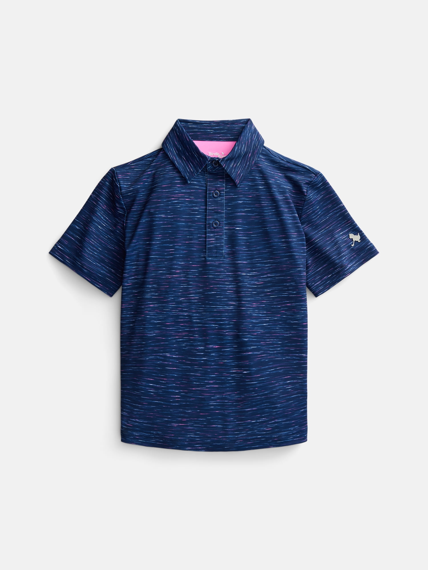 Birdie Bound Boys Melange Polo Shirt, Sizes 4-16