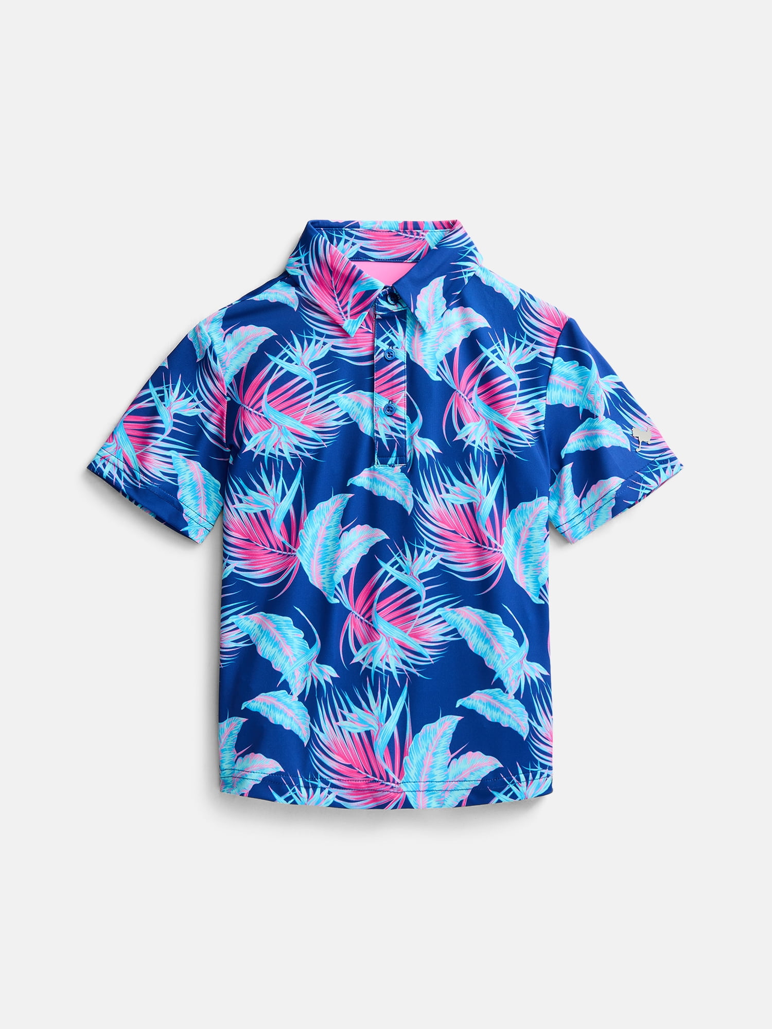 Birdie Bound Boys Vibrant Vines Polo Shirt, Sizes 4-16