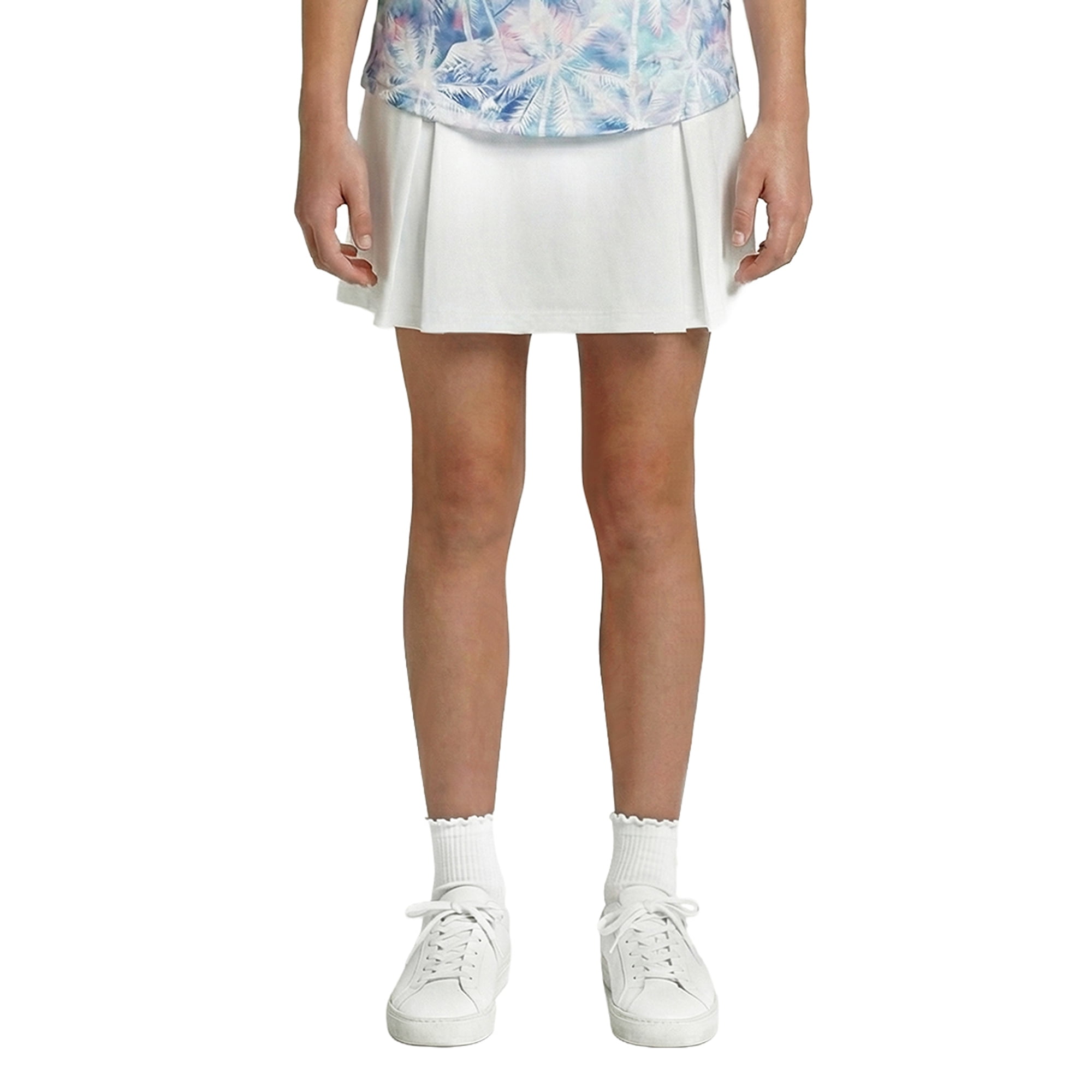 Birdie Bound Girls Pleated Skort with UPF50, Sizes XS-XL