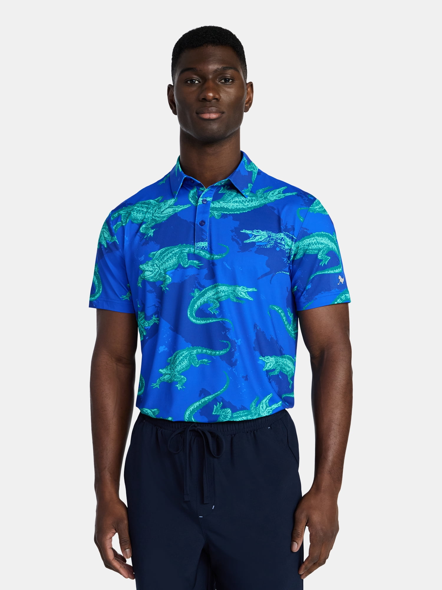 Birdie Bound Men' s & Big and Tall Golf Polo Shirts, Sizes XS-4XLT