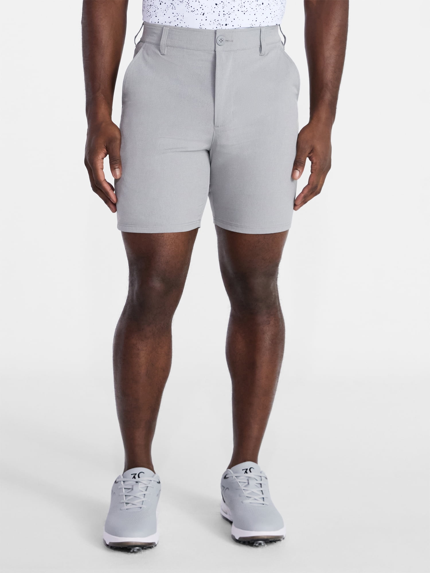 Birdie Bound Men's & Big Men's Dice 7" Inseam Performance Golf Shorts, Sizes 28-48