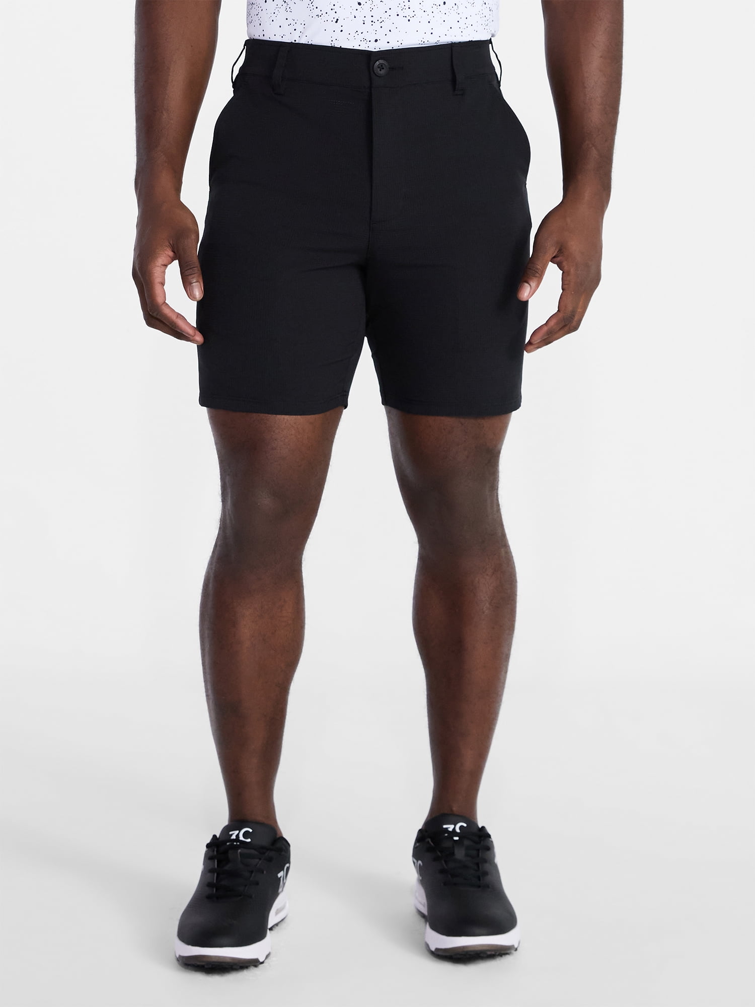 Birdie Bound Men's & Big Men's Dice 7" Inseam Performance Golf Shorts, Sizes 28-48