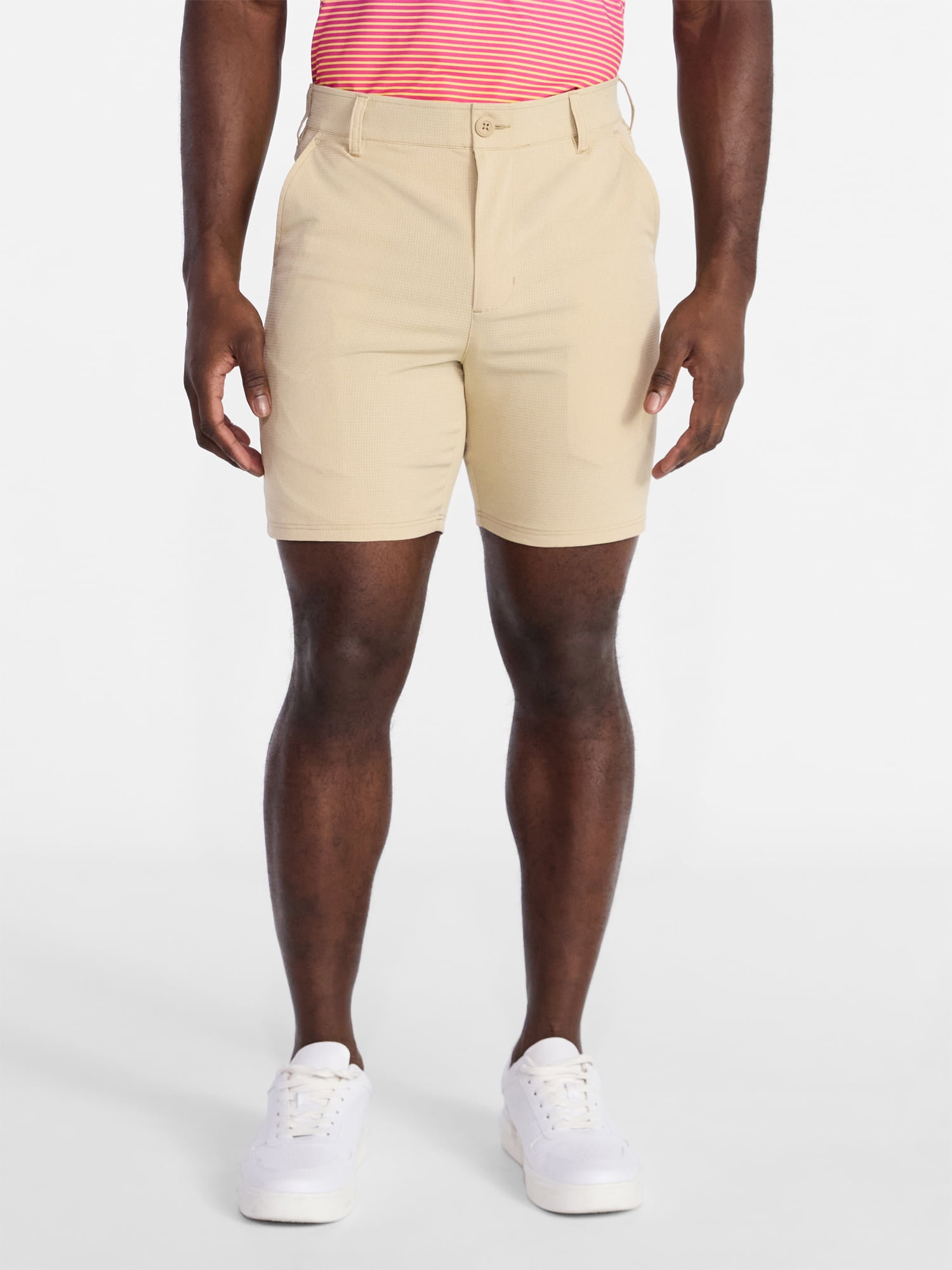 Birdie Bound Men's & Big Men's Dice 7" Inseam Performance Golf Shorts, Sizes 28-48
