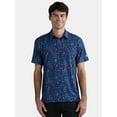 thumbnail image 1 of Birdie Bound Men's & Big Men's Novelty Print Golf Polo, Sizes S-5XL, 1 of 5
