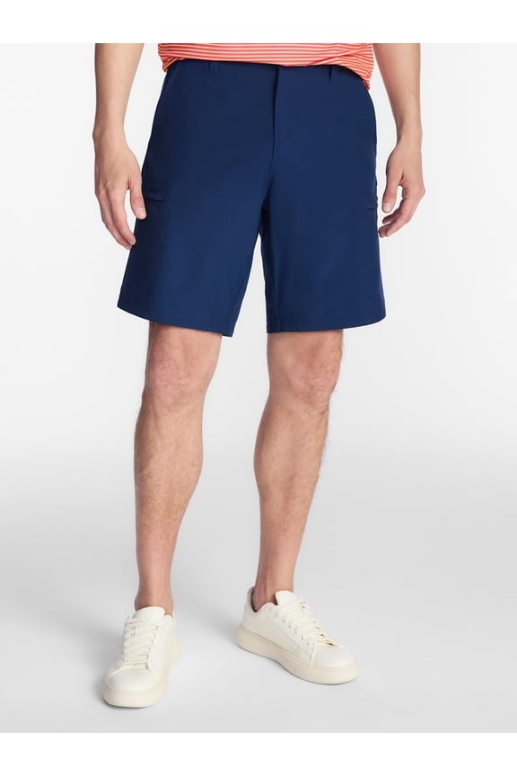 Men's & Big Men's Cargo Golf Shorts, 9" Inseam, Sizes 28-48