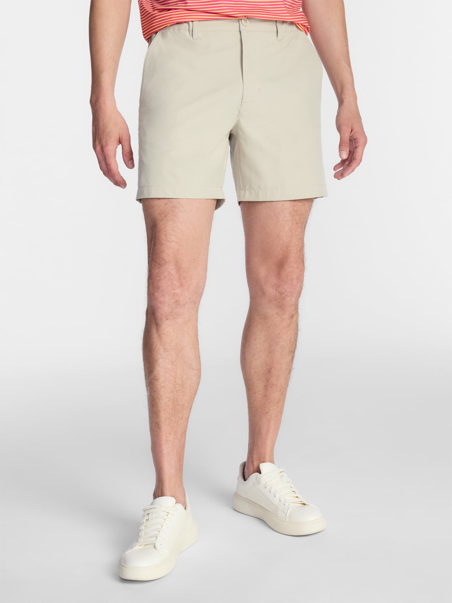 Birdie Bound Men's and Big Men's Golf Shorts, 6" Inseam, Sizes XS-5XL
