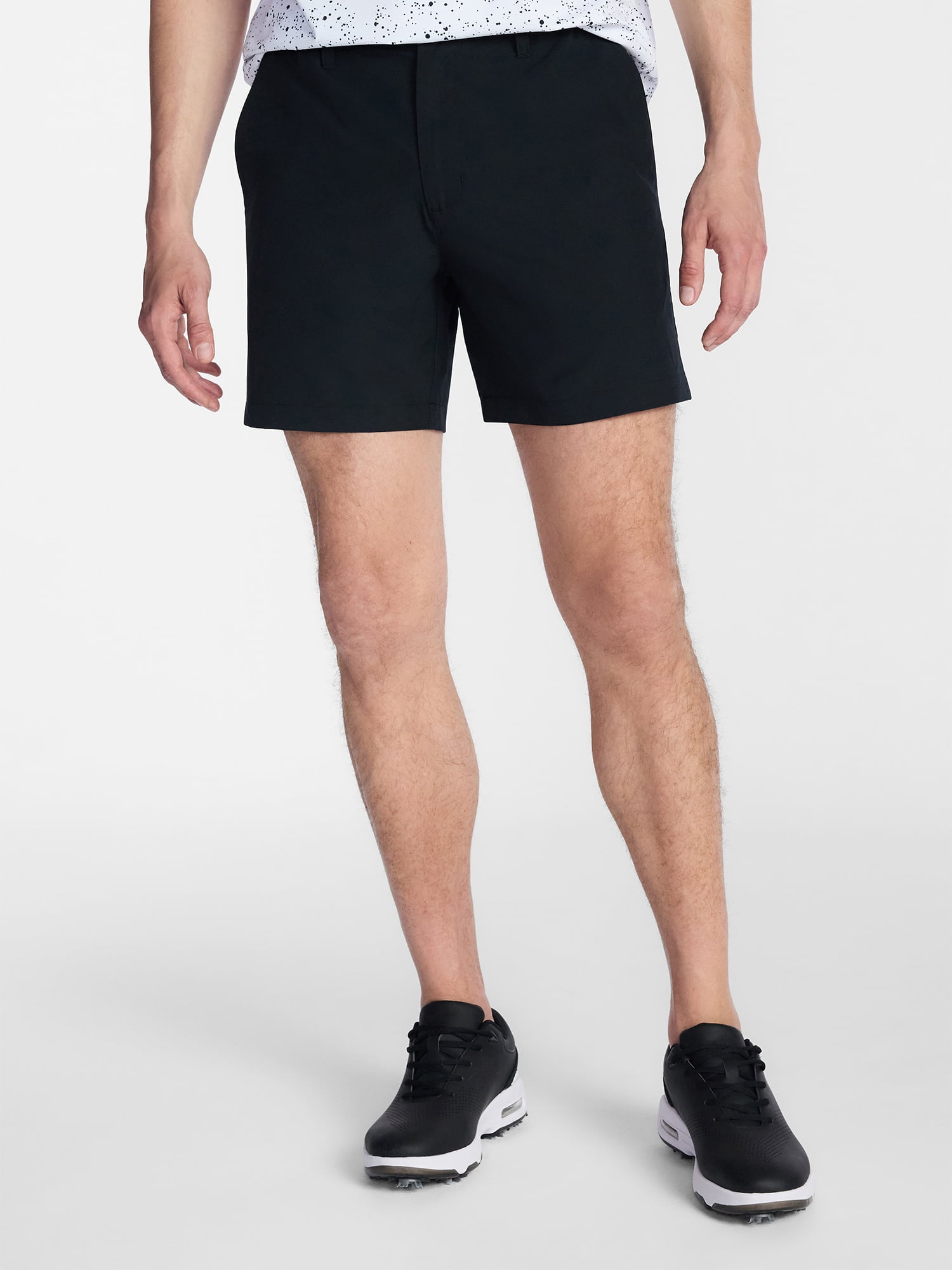 Birdie Bound Men's and Big Men's Golf Shorts, 6" Inseam, Sizes XS-5XL