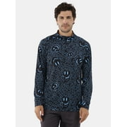 Birdie Bound Men's & Big Men's Quarter Zip Long Sleeve Golf Shirt, Sizes XS-5XL