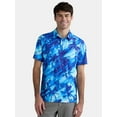 thumbnail image 1 of Birdie Bound Men's & Big Men's Novelty Print Golf Polo, Sizes S-5XL, 1 of 5