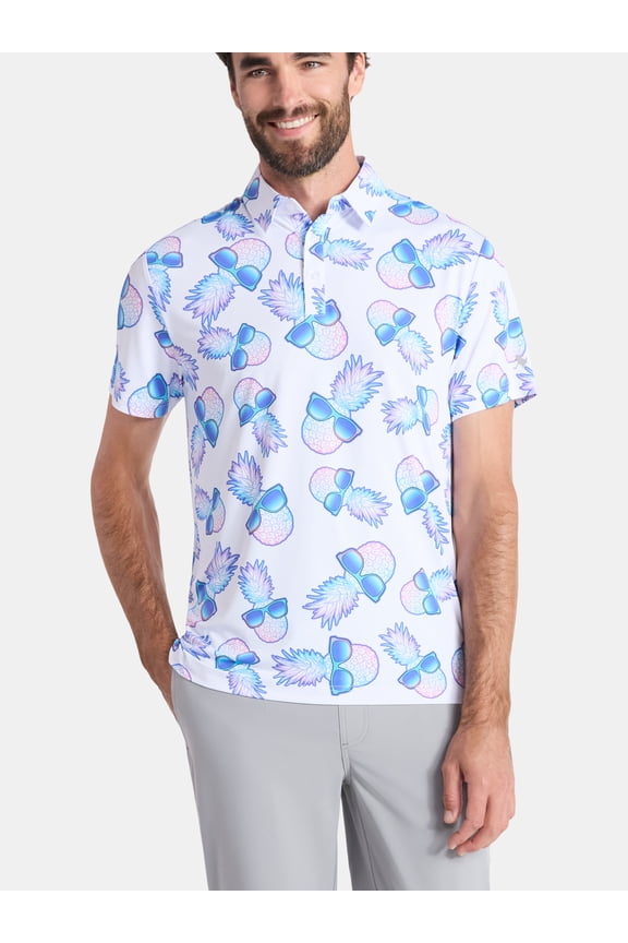 Men' s & Big and Tall Golf Polo Shirts, Sizes XS-4XLT