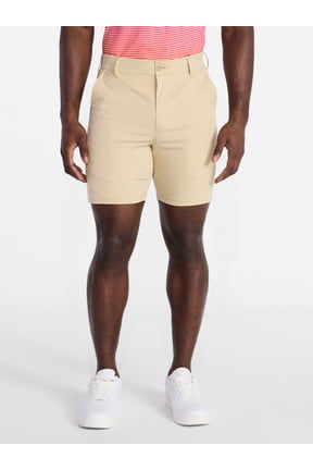 Men's & Big Men's Dice 7" Inseam Performance Golf Shorts, Sizes 28-48
