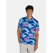 Birdie Bound Men's and Big Men’s Golf Polo Shirt, Sizes S-5XL