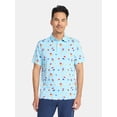 thumbnail image 1 of Birdie Bound Men's Ice Cream Drip Print Polo Shirt, Sizes S-3XL, 1 of 5