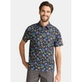 thumbnail image 1 of Birdie Bound Men's Christmas Holiday Print Golf Polo Shirt, Sizes S-3XL, 1 of 5