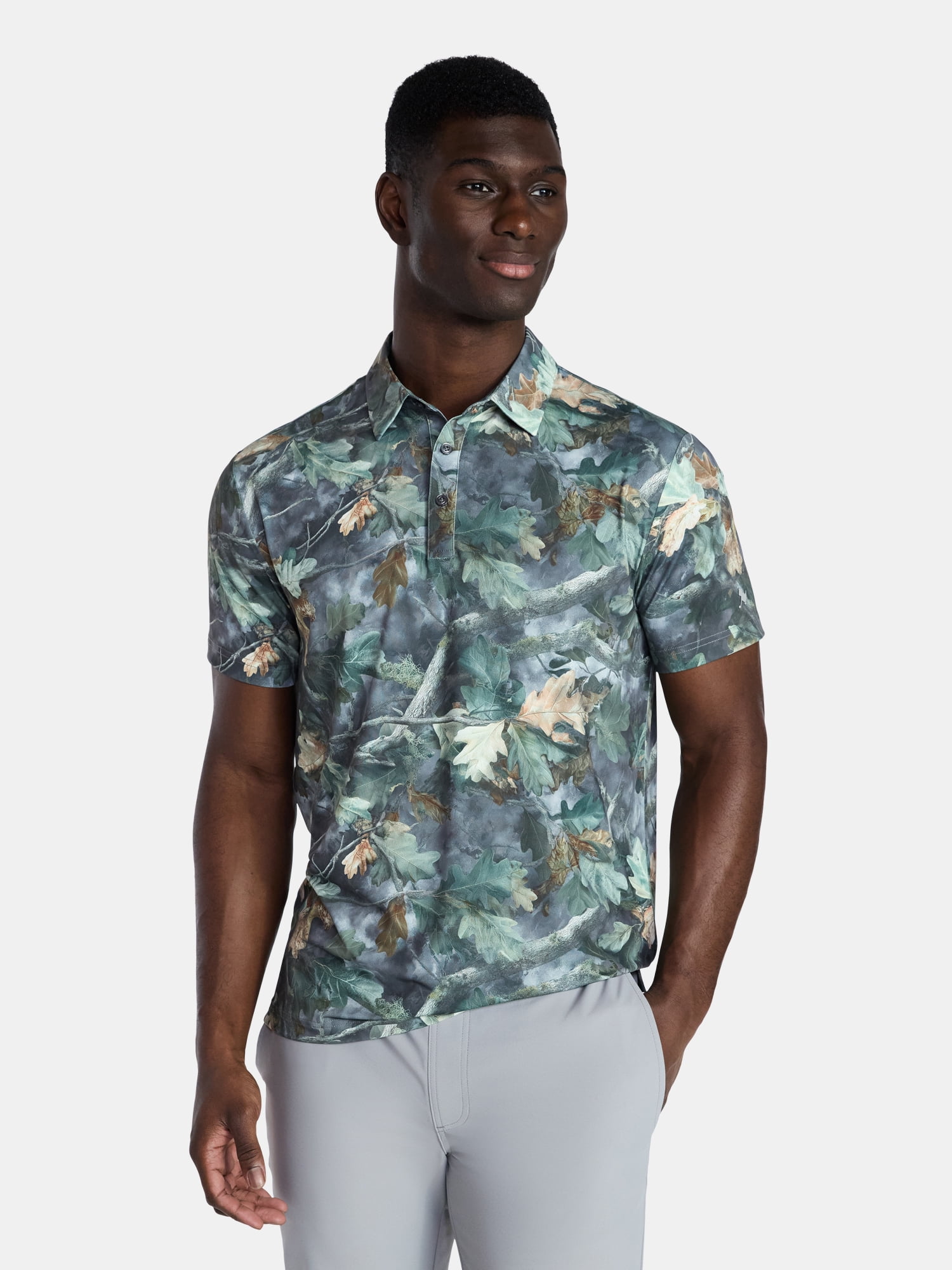 Birdie Bound Men's and Men's Big & Tall Novelty Golf Polos, Sizes XS-4XLT