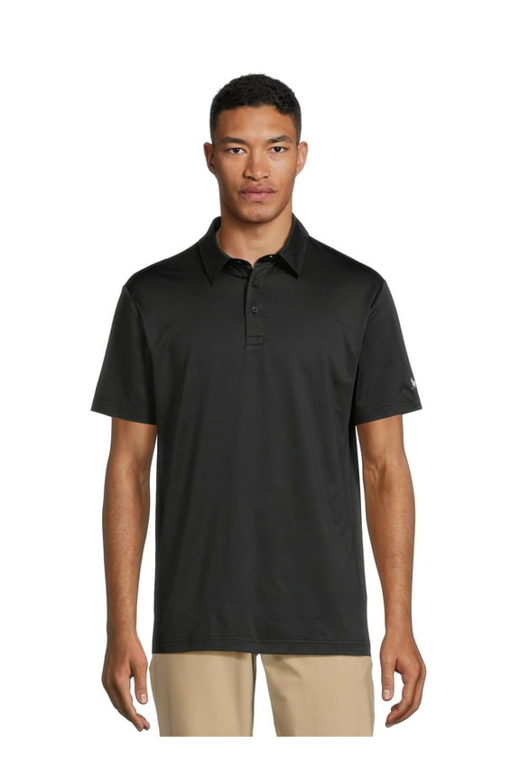 Men's and Big Men’s Broken Stripe Golf Polo, Sizes S-5XL