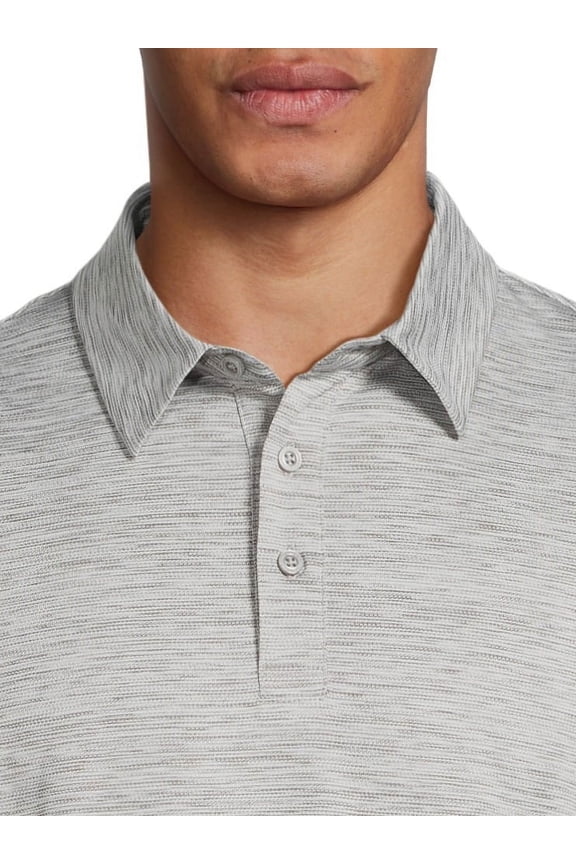 Men's and Big Men’s Golf Polo Shirt with Short Sleeves, Sizes S-5XL