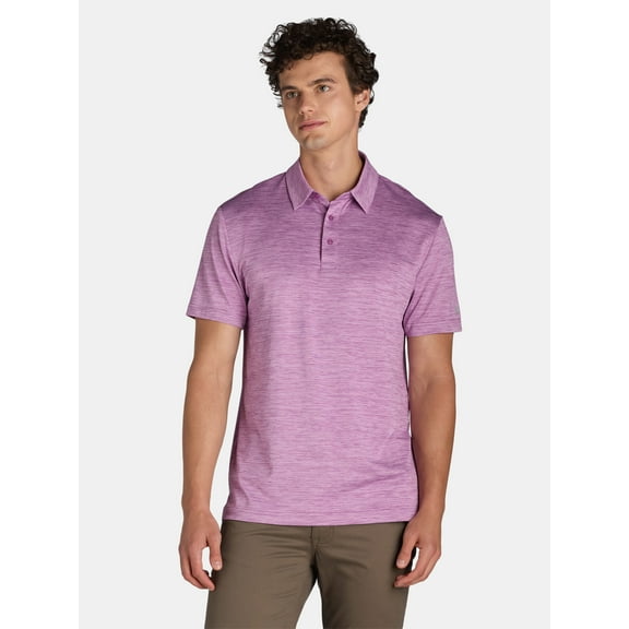 Birdie Bound Men's and Big Men’s Golf Polo Shirt with Short Sleeves, Sizes S-5XL