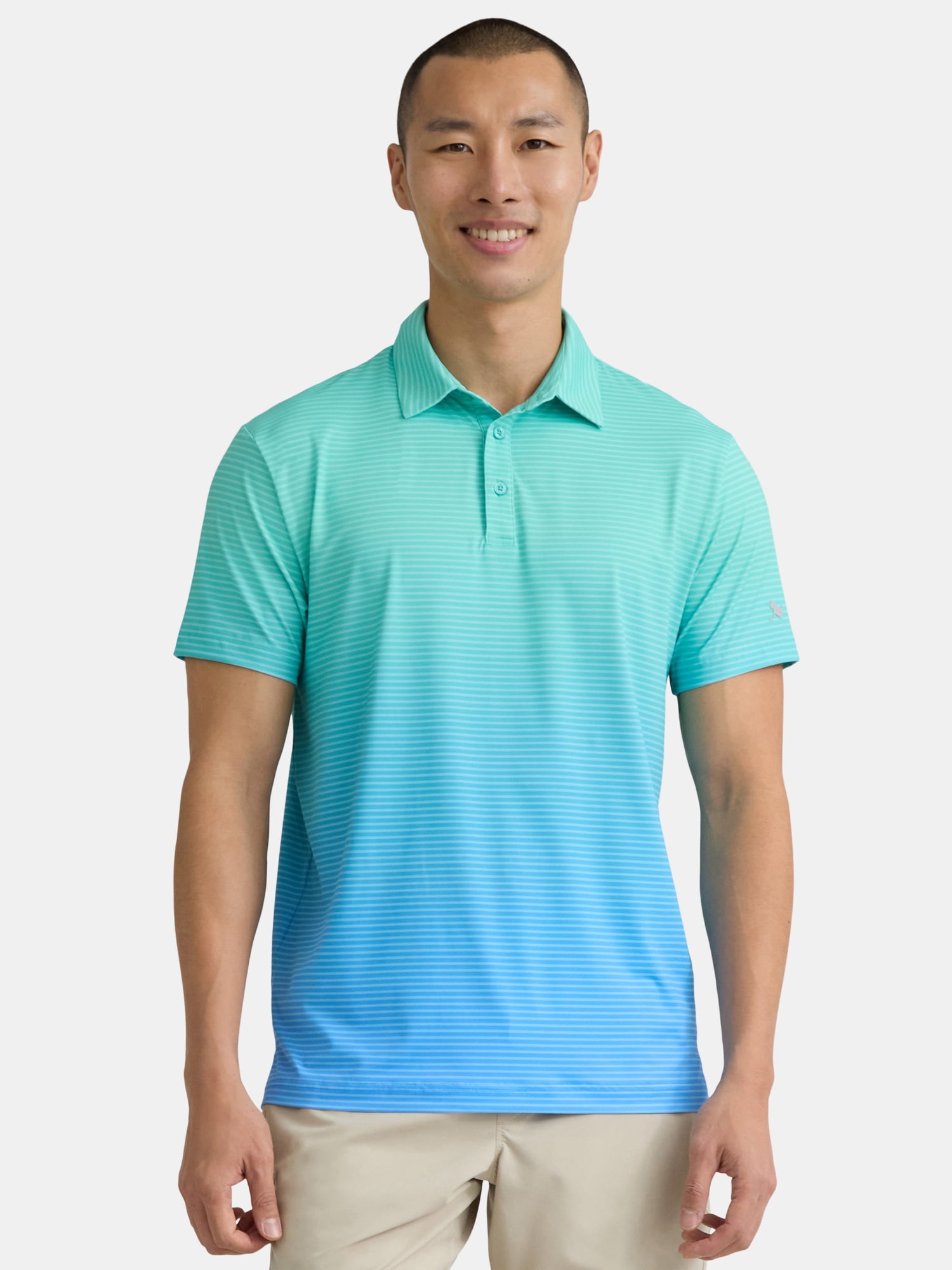 メンズウェア UNBIND NEW PORT POLO OFF WHITExGREEN XL WTXUE Polos Short Sleeve, Scrunch Neck Polo Golf Shirts for