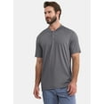 thumbnail image 1 of Birdie Bound Men's and Big Men's Henley Golf Shirt, Sizes XS-5XL, 1 of 5