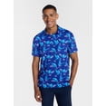 thumbnail image 1 of Birdie Bound Men's and Big Men's Ombre Sparrow Polo Shirt, Sizes XS-4XLT, 1 of 5