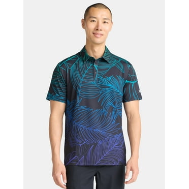 Birdie Bound Novelty Print Golf Polo Shirt, Men's & Big Men's Sizes S-5XL