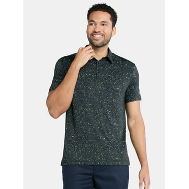 Birdie Bound Men's & Big Men's Novelty Print Golf Polo, Sizes S-5XL