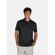 Birdie Bound Men's and Big Men’s Golf Polo Shirt, Sizes S-5XL