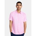 thumbnail image 1 of Birdie Bound Men's and Big Men's Sprinkles Print Polo Shirt, Sizes S-4XLT, 1 of 5
