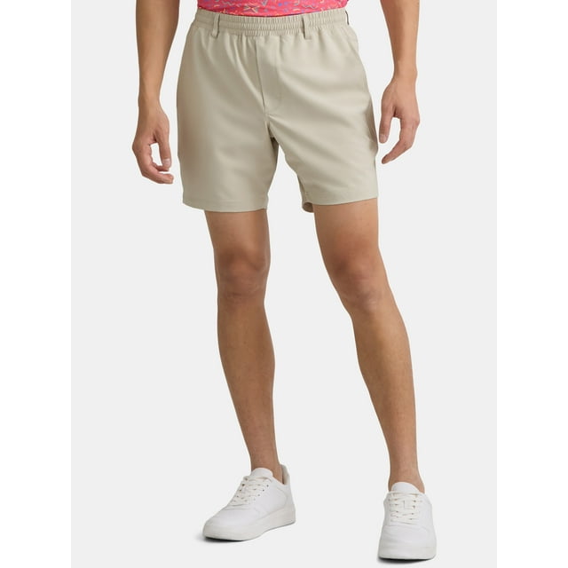 Birdie Bound Men’s and Big Men’s Ultimate Shorts, 7” Inseam, Sizes S-3XL