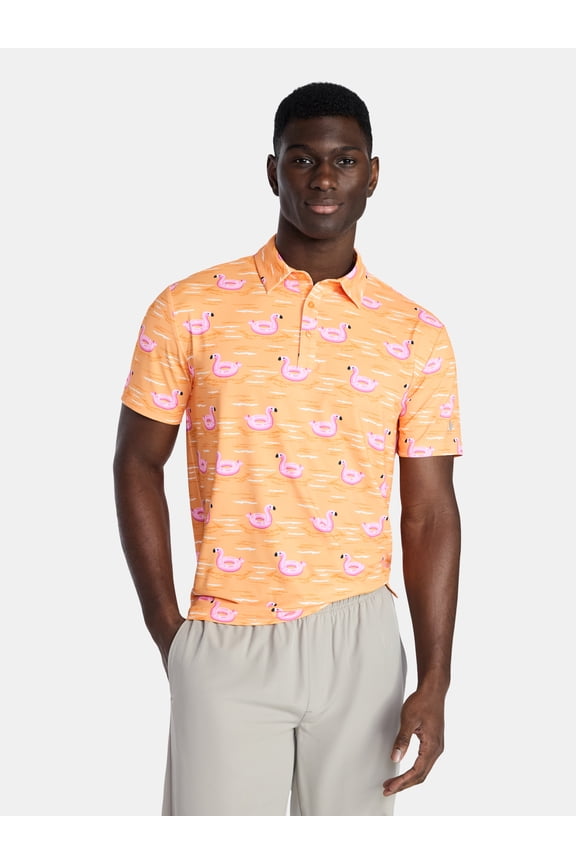 Men' s & Big and Tall Golf Polo Shirts, Sizes XS-4XLT